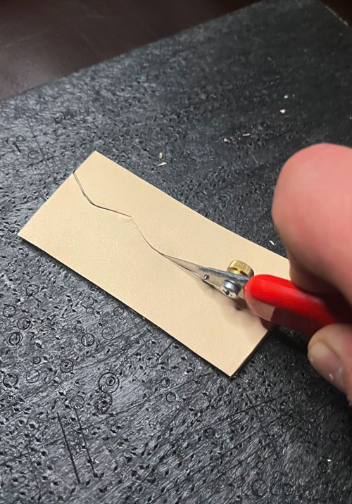 scalpel de maroquinier mozart