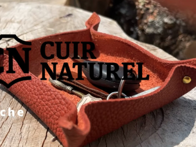 Fabriquer un vide‑poche en cuir — Tutoriel pas à pas